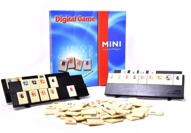 루미큐브 미니 수학 보드게임 오리지널 클래식 2~4인용 B352, 1개