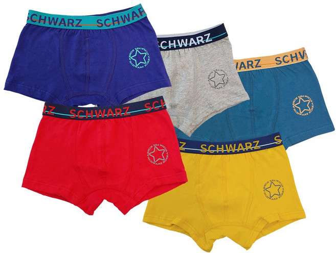 슈와츠코리아 남아 아동 주니어 드로즈 팬티 5종 무지개