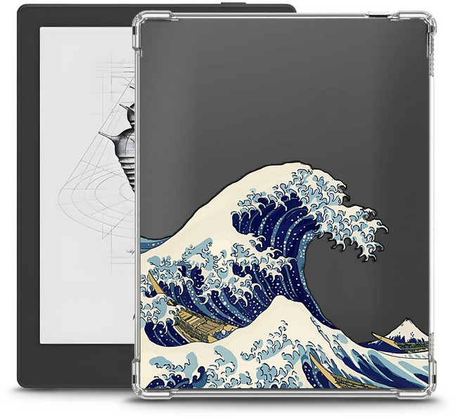 배럴즈 오닉스 포크6 포크6S GO6 호환 클리어아머 범퍼 케이스, 파도