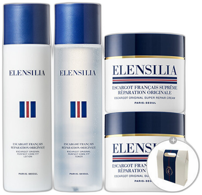 엘렌실라 정가130000원 에스카르고 슈퍼 달팽이 크림 + 코어 핏, 2개, 50g