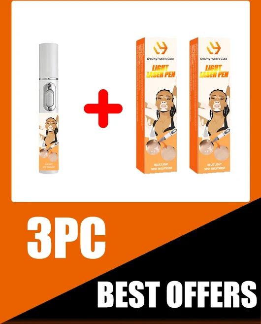 최신 제품은 백반증용 블루라이트 펜과 바디 케어 도구입니다., 03 3pc