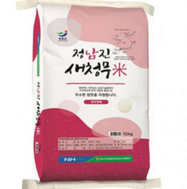 산지픽 장흥농협 새청무 백미 구수한 집밥쌀 정남진 장흥농협 새청무, 상등급, 1개, 10kg