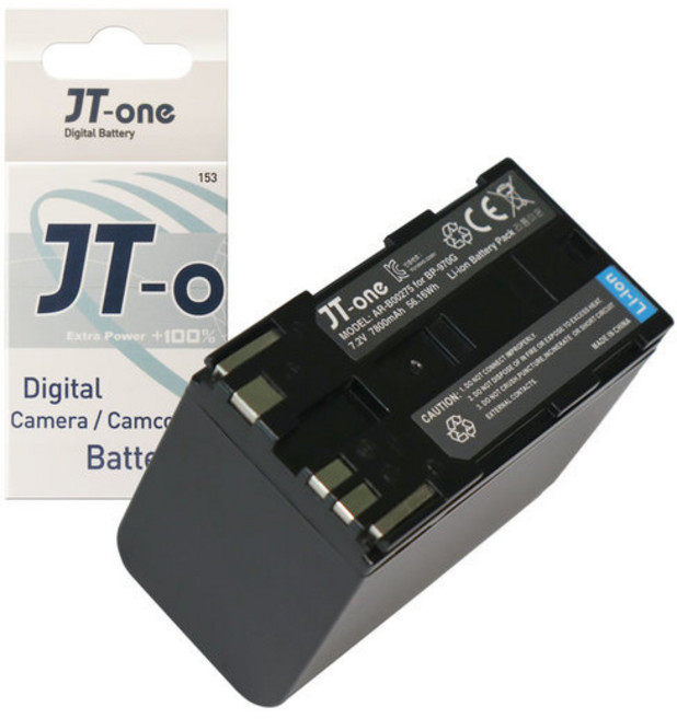 제이티원 캐논 BP-970G 호환배터리 XH-A1 XH-G1 XH-H1 XL1S XL2, 1개
