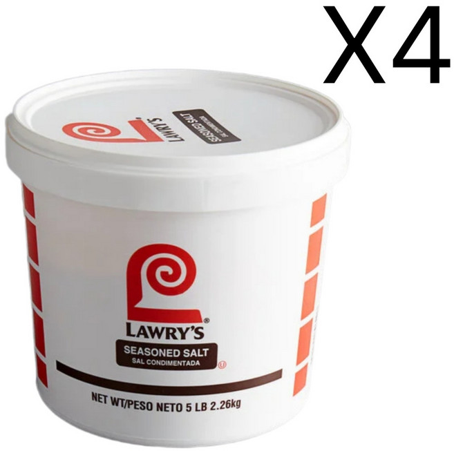 Lawrys 시즌드 솔트 업소용 시즈닝 소금 미국 직배송 2.26kg 4개