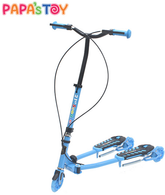 21ST 트라이더 어린이 세발 킥보드 스쿠터 블루, 단품, 1개