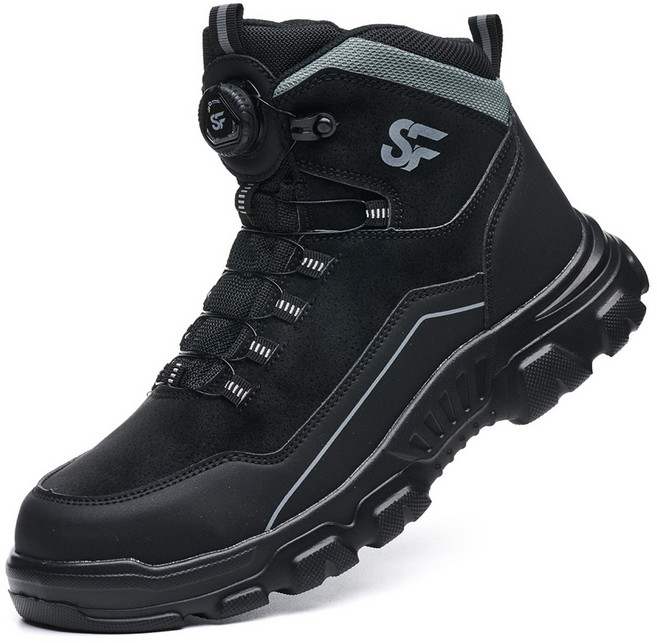 세통 다이얼 초경량 안전화 방진 및 모래자갈 차단 안전화 HK303