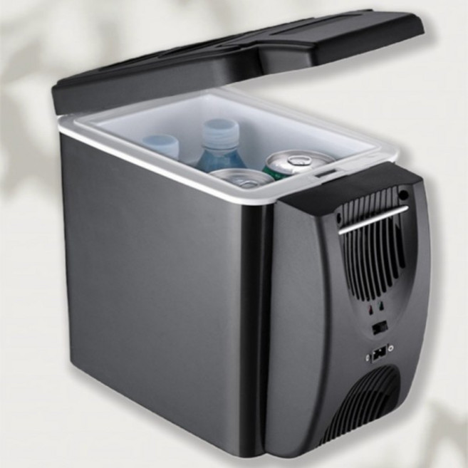 듀얼존 6L 8L 미니 차량용 냉장고 반도체 냉각 12V 24V 220V 냉동고 가족용