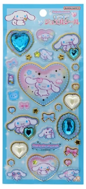 옐상 일본 정품 산리오 주얼 씰 스티커, 1개, 시나