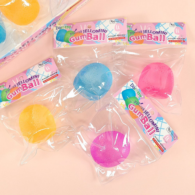 젤로 미니 검볼 말랑이 1500 랜덤 (030) 스퀴시, 1개