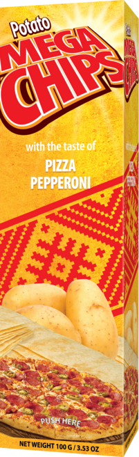 포테이토 메가칩스 페페로니 피자맛 100g (7+1)개, 8개