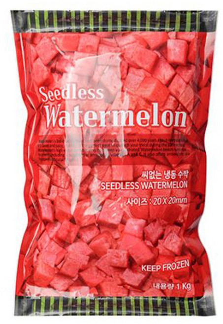씨없는 수박 1kg, 1개