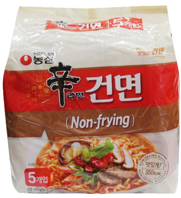 농심 신라면 건면 485g 5개입 X 8개 BOX 식품 > 가공/즉석식품 면류/라면류 봉지라면, 40개