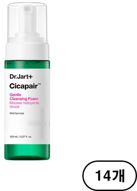 닥터자르트 시카페어 젠틀 클렌징 폼, 150ml, 14개