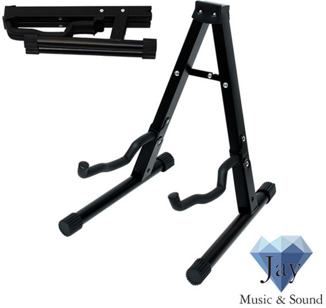 [FRETO] 프레토 두번 접는 A형 기타스탠드 가방수납 휴대용 기타스탠드, 1개