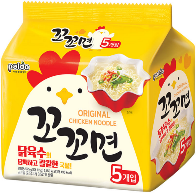 꼬꼬면 120G, 40개