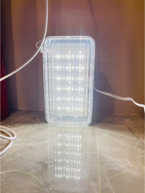 消防緊急照明燈 18E-L SMD*18顆 LED 燈珠 白光 消防署認證, 1個