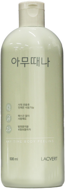 라끄베르 아무때나 때필링, 1개, 500ml