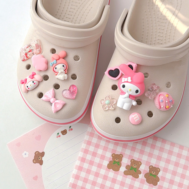NEW! 핑크핑크 신발꾸미기 파츠 세트