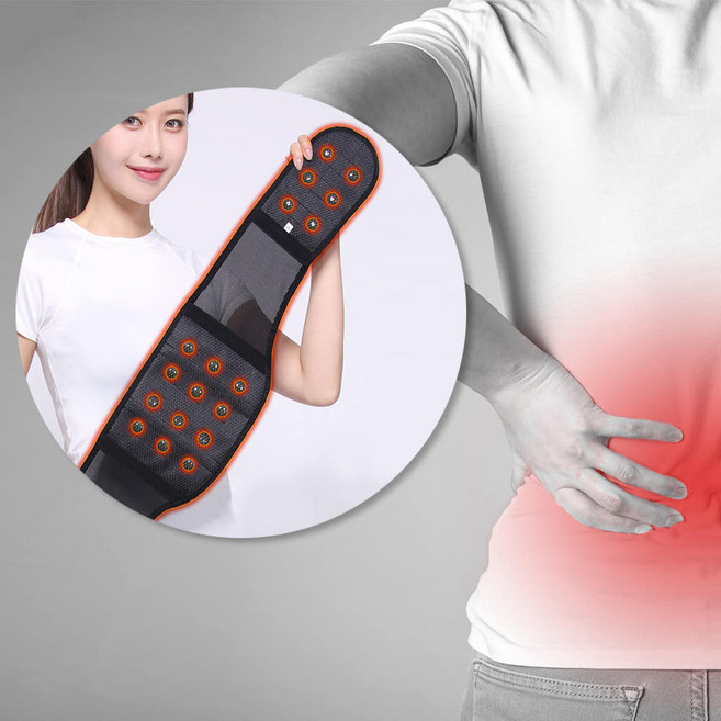 안아파 의료용 허리보호대 복대 자기발생기 통증완화, 1개