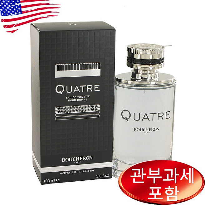 부쉐론 콰트로 오드뚜왈렛 100ml 남성, 1개