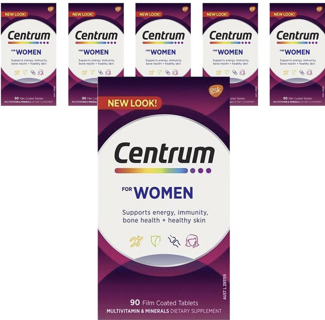 Centrum 善存 女性綜合維他命錠, 6罐, 90顆