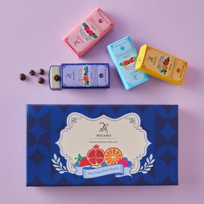 [공식수입사] 타밀라노 핸드메이드 펄 다크 초콜릿 선물 세트, 1개, 152g
