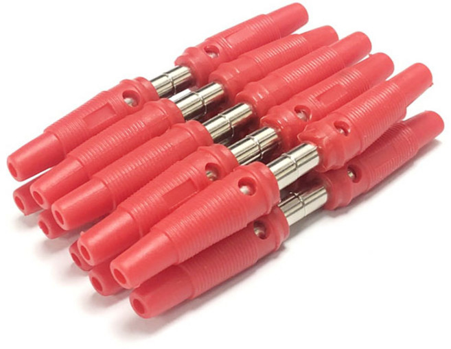 전기기능사 실기시험 제어반작업용 단자자석, 20개, 신형 레드