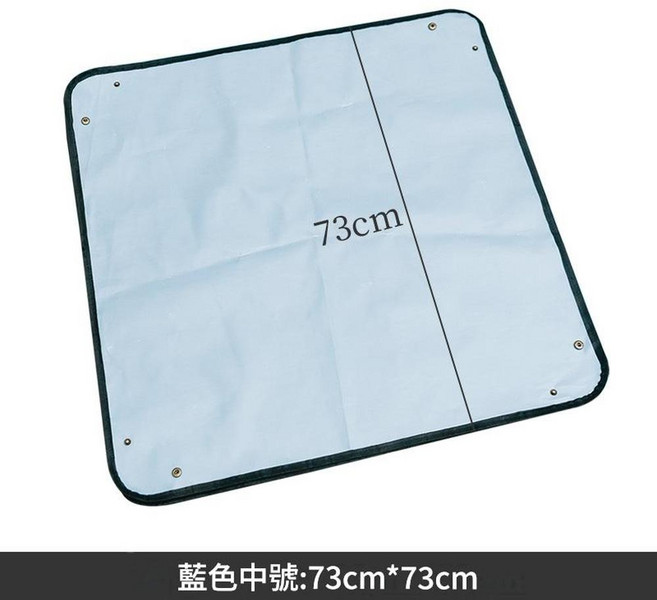 換土墊 73cm*73cm, 藍色中號, 1套