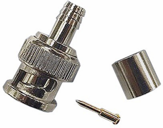 싸드 CCTV전용 BNC 5C 조립 75옴 동축 영상 케이블 제작용, 1개