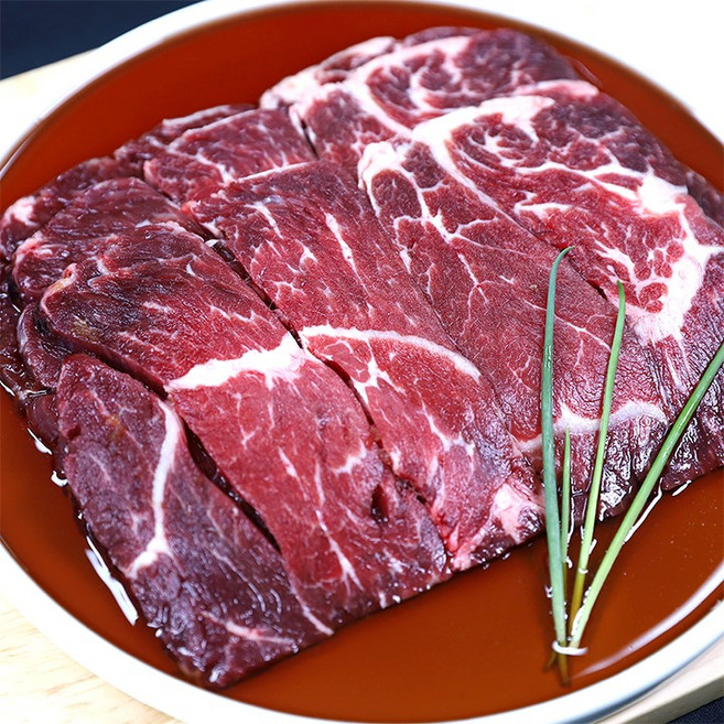 [30년전통] 농산애 구이용 토시살 양념 소고기, 1개, 1kg