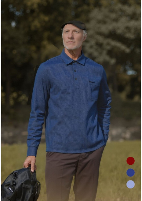 쟌피엘 데일리 스트레치 격자 셔츠 긴팔 티셔츠 카라티 575 576 577 (3컬러)