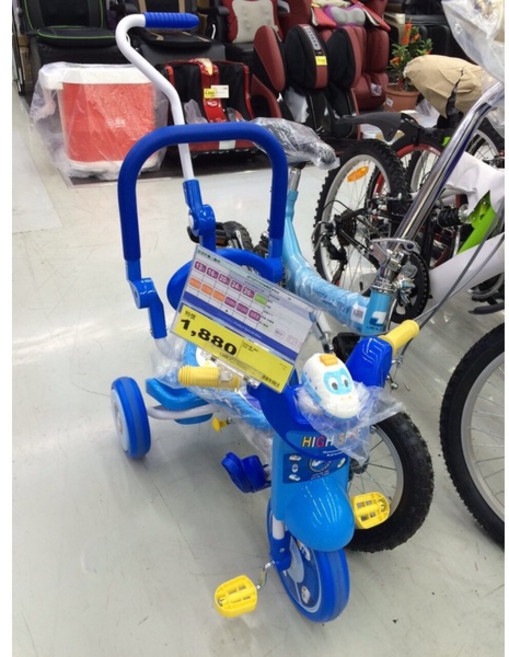 加利寶貝 台灣製 折疊三輪車 兒童三輪車 GL888 新幹線三輪車, 1個, 藍色/只能宅配