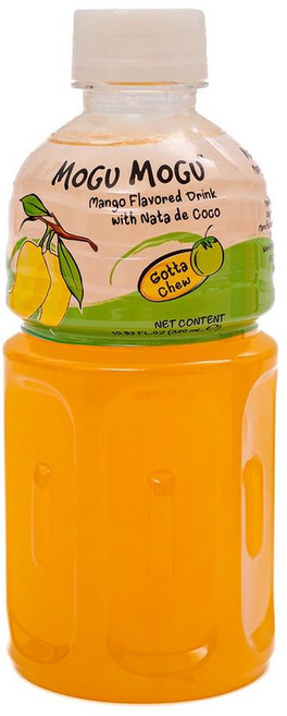 스페인 모구모구 코코넛 크림이 들어간 망고맛 음료 Mogu Mogu Mango-flavored drink, 8개, 320ml