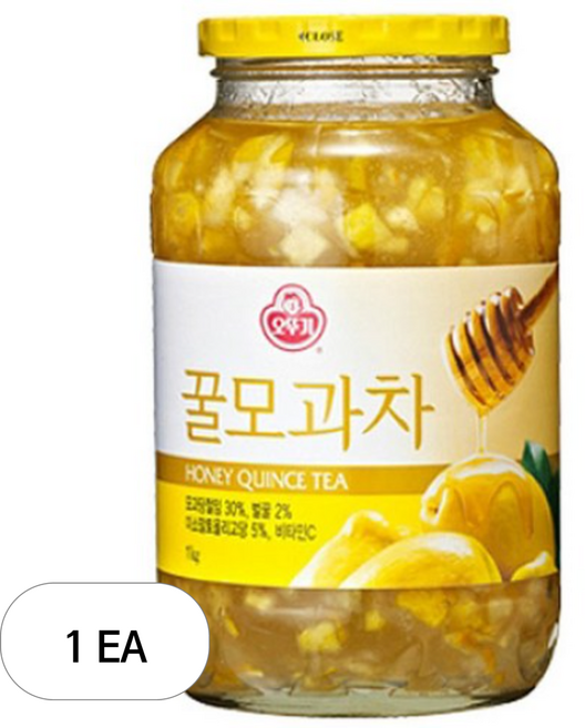 유자차 오뚜기 1kg 꿀모과차, 1개, 1개입