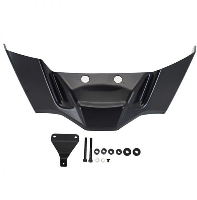 BMW S1000R 2021-2024 윙 다운포스 프론트 스포일러 네이키드 공기 역학 윙렛 S 1000 R S1000 M1000R 2023 2024, Black