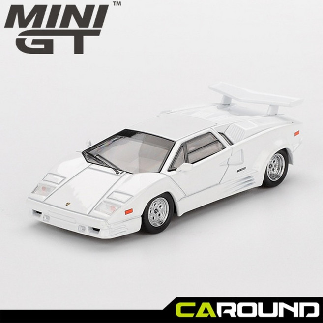 미니지티(1134) 1:64 람보르기니 쿤타치 25주년 - 화이트, 1개