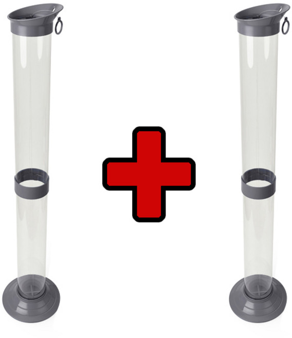 에이스샵_1+1 세트상품 종이컵디스펜서 / 종이컵수거함 1세트 종이컵 컵수거함 종이컵홀더 디스펜서, 종이컵수거함+종이컵수거함1세트