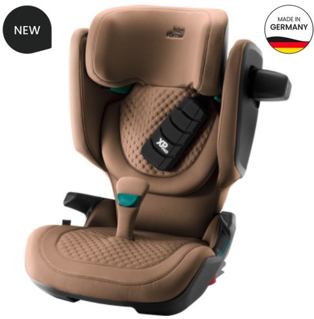 Britax Romer 德國製 KIDFIX Pro isofix汽車安全座椅 兒童成長汽座, 馥郁棕 Lux (網眼透氣布)