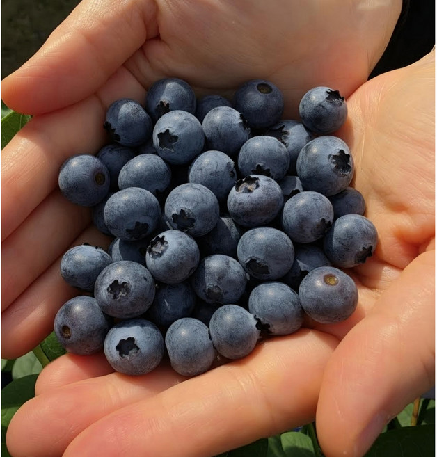 효농원 GAP 인증 국산 신틸라 생블루베리 1kg (당일수확 산지직송), 1박스, 1kg(대과 18mm~16mm)