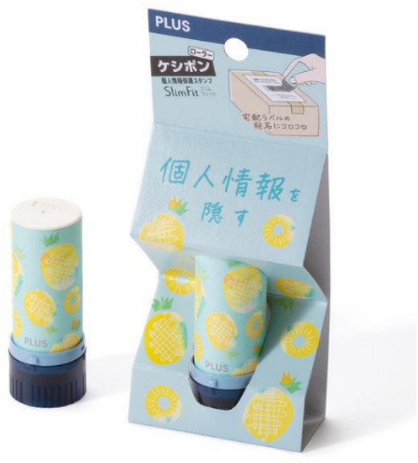 PLUS 個人資料保護章, 1個, 鳳梨