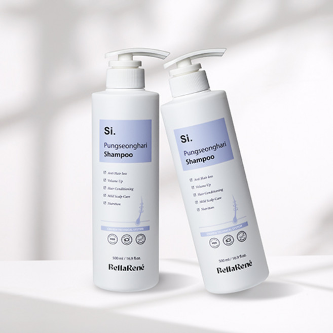 벨라르니 풍성하리 샴푸 두피케어 탈모 완화 손상모 샴푸, 1개, 500ml