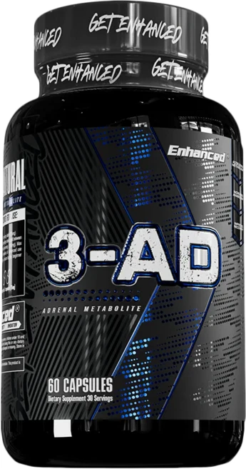 ENHANCED 3AD 운동영양제 - TRT 남성호르몬 테스토스테론, 1개, 80g - 쿠팡