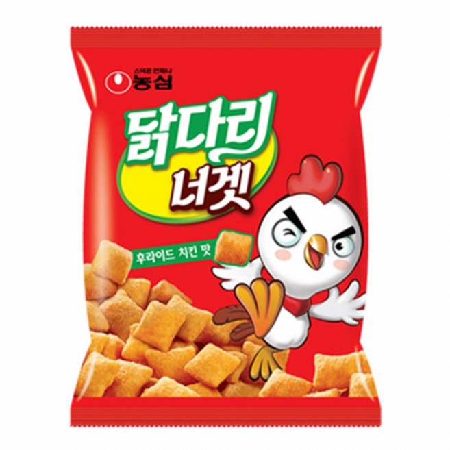 농심 닭다리너겟 후라이드 치킨맛 130gx6개(반박스)+사은품, 130g, 6개