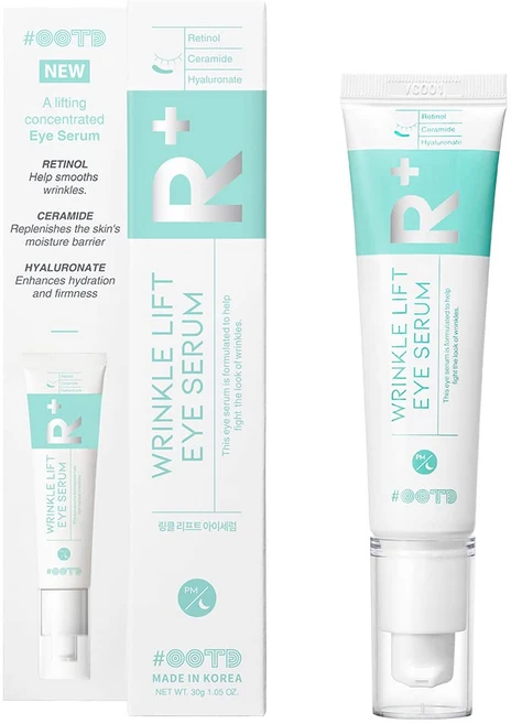 #오오티디뷰티 저자극 저속노화 링클리프트 리프팅 탄력 아이세럼 30g, 1개, 30ml - 쿠팡