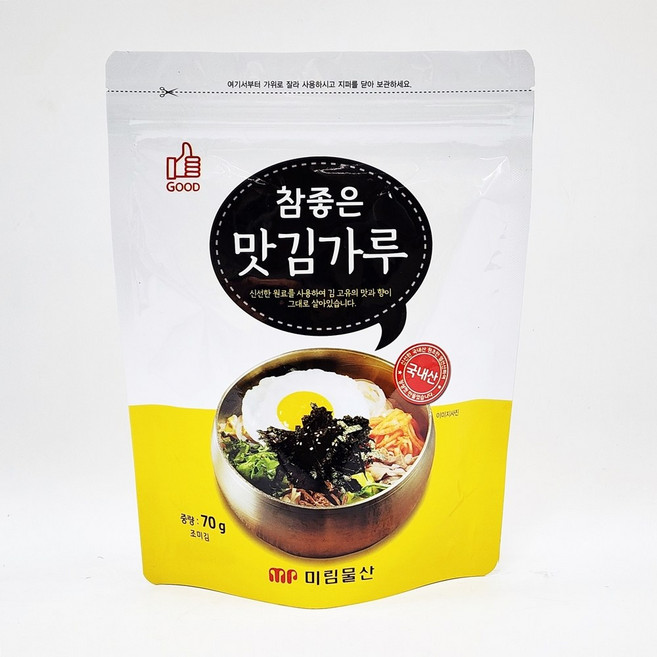 미림물산 국산 김가루 70g 가루김, 1개