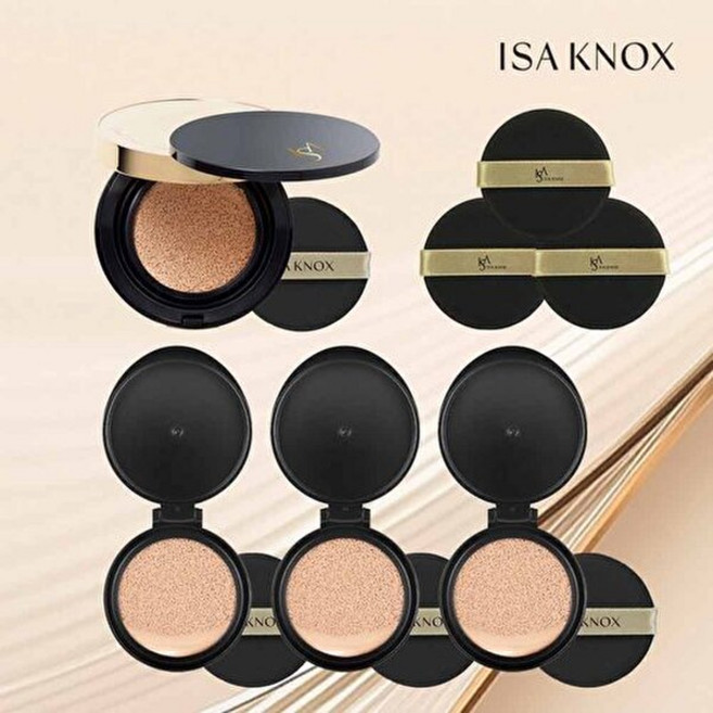 이자녹스 *[시즌2]이자녹스 듀얼커버 쿠션(본품1+리필3+퍼프3), 23호, 1개