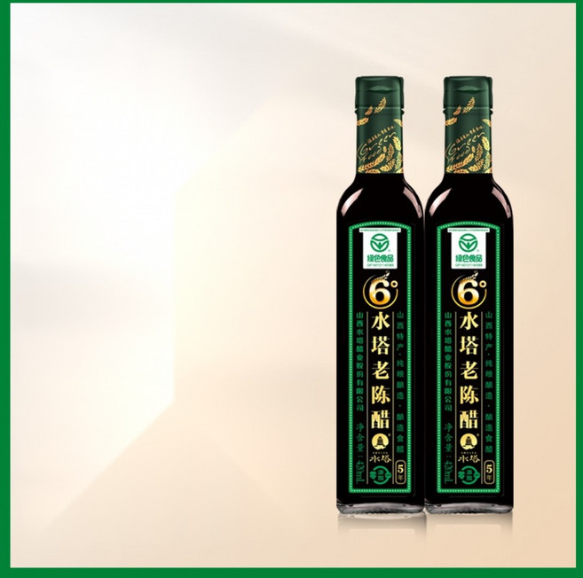 라오천추 420ml 6도 5년숙성 흑식초 산시 중국식초 요리초 양조식초, 2병