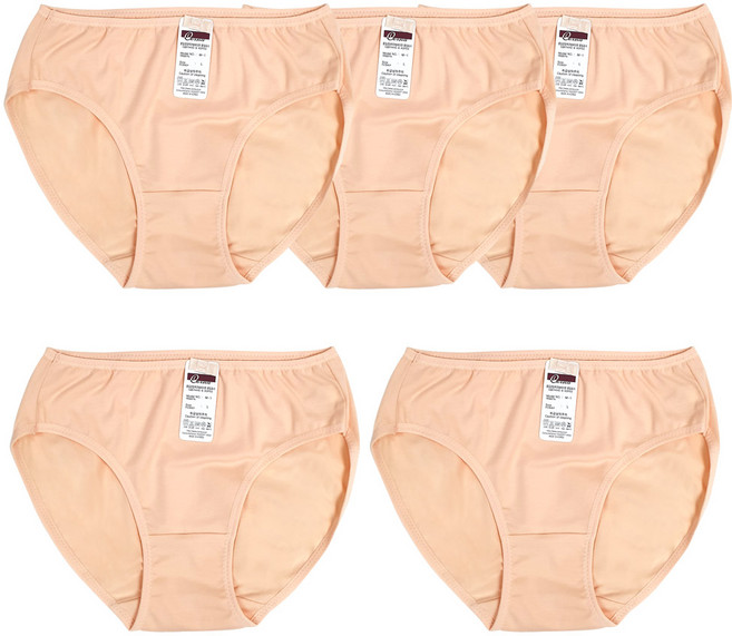 아이보리7 국산 여성팬티 코튼 순면 스판 면팬티 5종 98765432EA