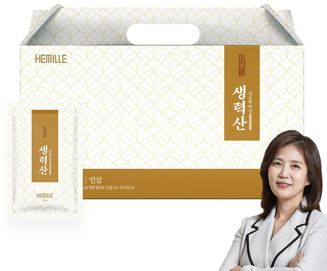 김소형 원장 국산 볶은 맥문동 진액 환절기 생력산, 1박스, 2100ml