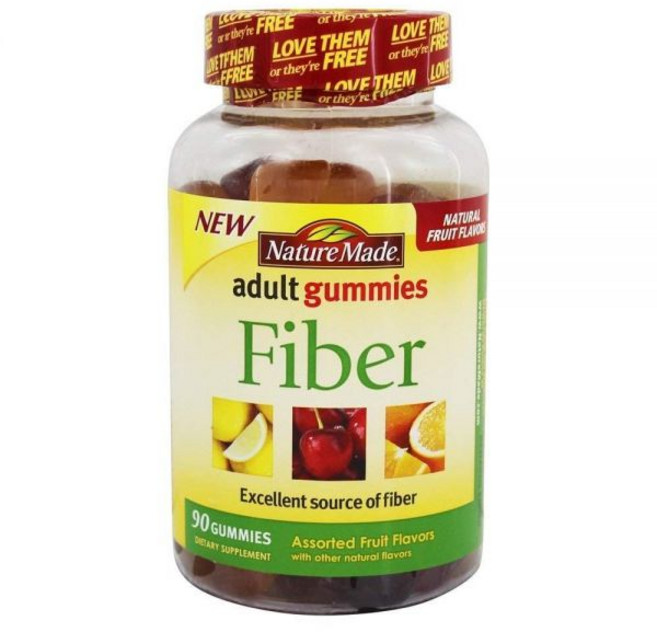 네이처메이드 성인용 섬유질 과일맛 구미 90정, 1개, 90